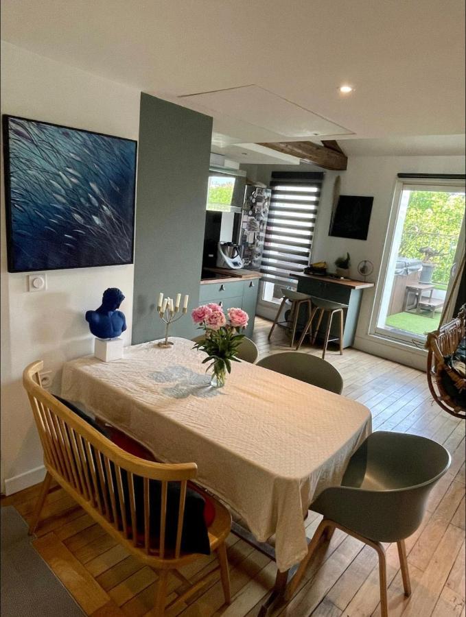 Apartmán Coeur De Lyon Avec Terrasse Et Jacuzzi Exteriér fotografie